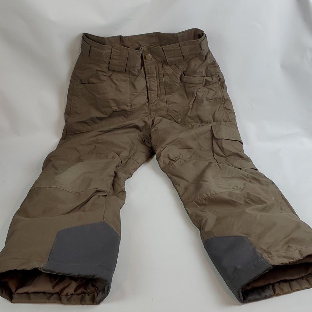 Columbia Boys snow pants size 7/8 green camo